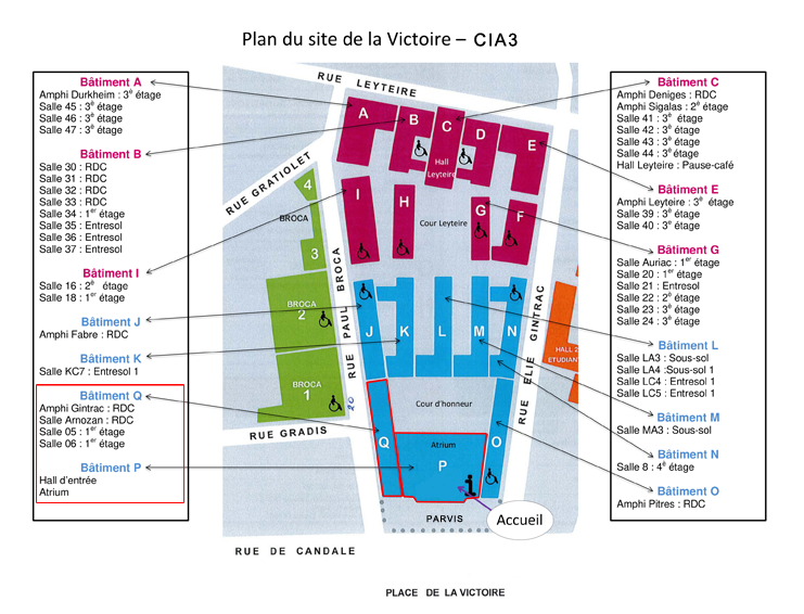 Plan campus Victoire CIA3